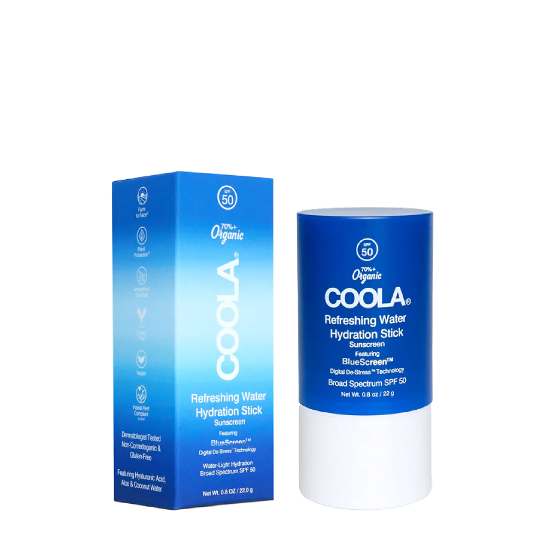 Coola – Eau rafraîchissante stick hydratant FPS50