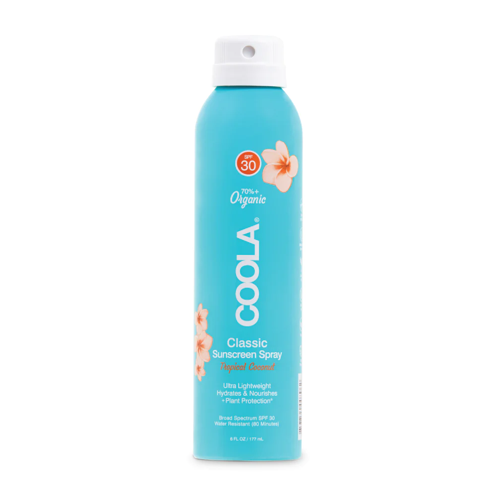 COOLA Classic Body SPF 30 Tropical Coconut Sunscreen Spray (177ml)